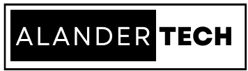 AlanderTechBW-Logo